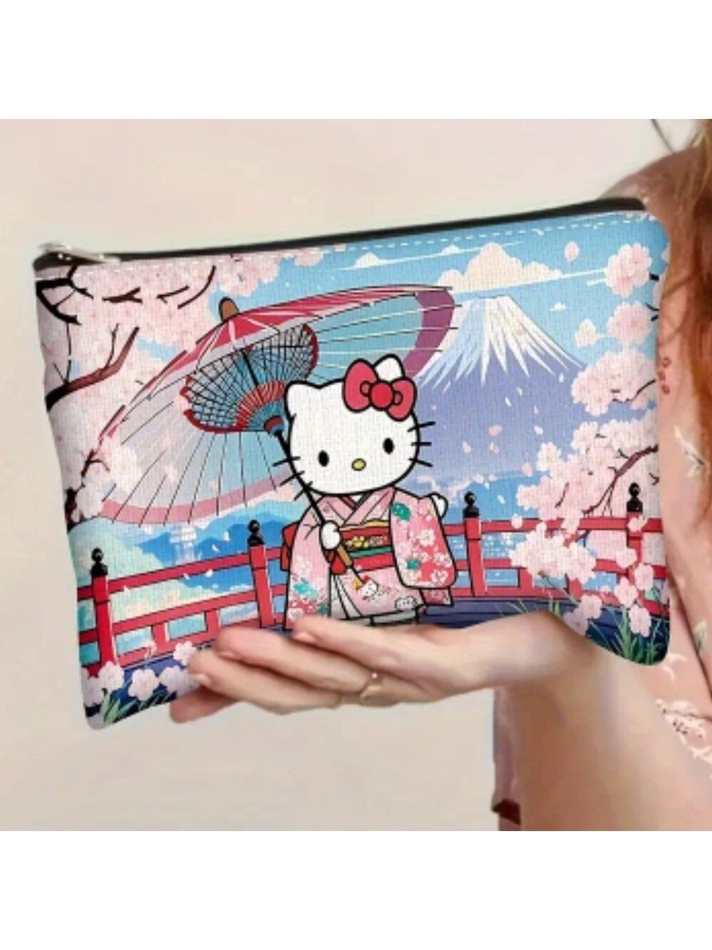 Hello Kitty Sakura Cosmetic Bag